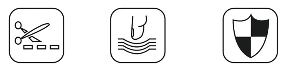 4 Flat Carpet Rug Edging Strips