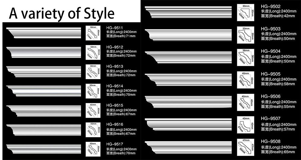 2 Home decorative door trim