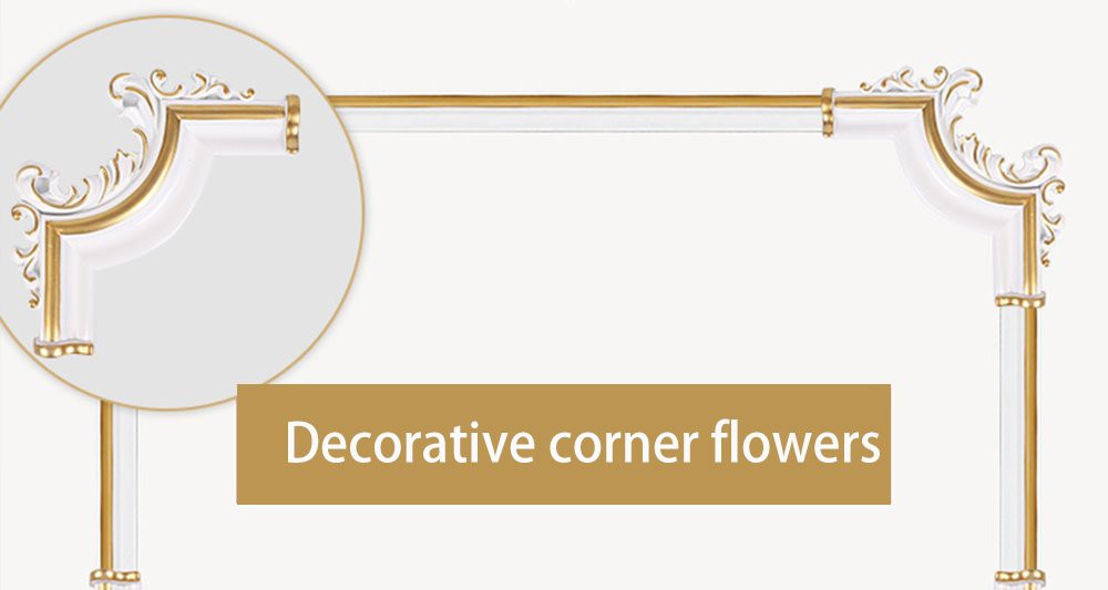 1 Decorative carved onlay appliques