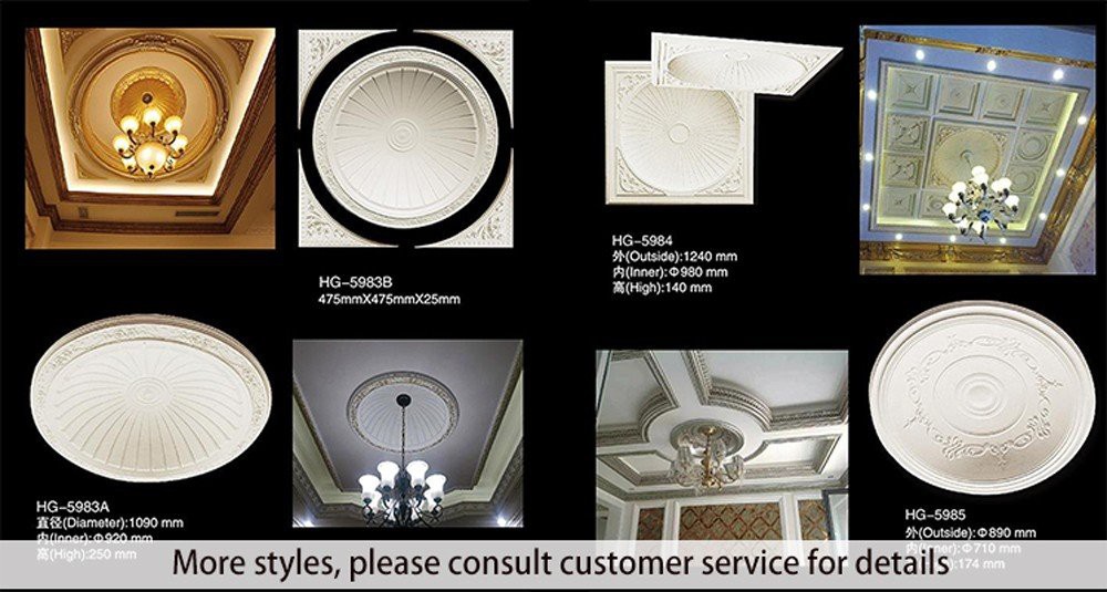 3 Polyurethane Appliques Onlays