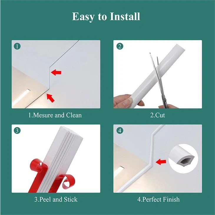 4 white ceiling trim