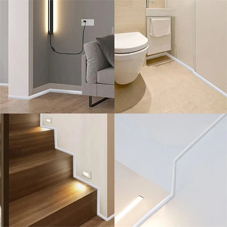 5 peel and stick tile edge trim-Show scenes