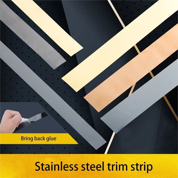 4 self-adhesive decorative strips
